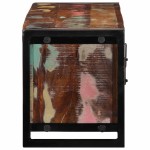 vidaXL Dulap TV 100x30x35 cm lemn masiv recuperat