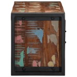 vidaXL Dulap TV 80x30x35 cm lemn masiv recuperat