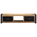 vidaXL Dulap TV 100x30x25 cm lemn masiv de mango