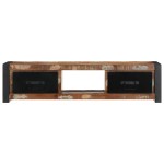 vidaXL Dulap TV 100x30x25 cm lemn masiv recuperat