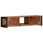 vidaXL Dulap TV 100x30x25 cm lemn masiv recuperat