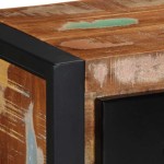 vidaXL Dulap TV 100x30x25 cm lemn masiv recuperat