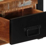 vidaXL Dulap TV 100x30x25 cm lemn masiv recuperat