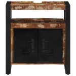 vidaXL Dulap pentru chiuvetă de baie 55x35x60 cm lemn masiv recuperat vidaXL Dulap pentru chiuvetă de baie 55x35x60 cm lemn masiv recuperat