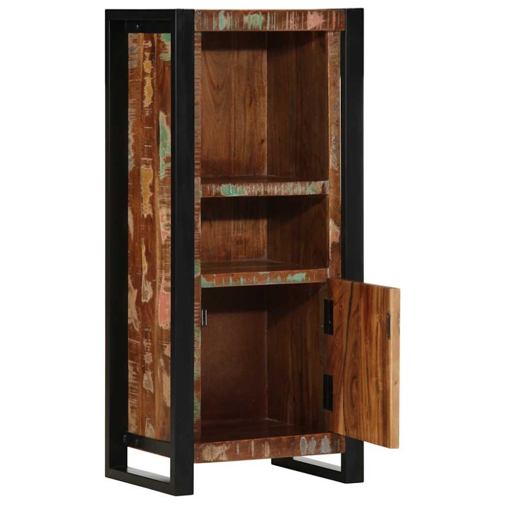 vidaXL Dulap de baie, 40x30x90 cm, lemn masiv reciclat