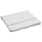 vidaXL Lavete de curățat, 10 buc., alb cu dungi verzi, 50x60 cm vidaXL Lavete de curățat, 10 buc., alb cu dungi verzi, 50x60 cm