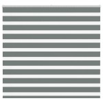 vidaXL Jaluzea tip zebra gri închis lățime țesătură 155,9 cm poliester