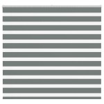 vidaXL Jaluzea tip zebra gri închis lățime țesătură 150,9 cm poliester