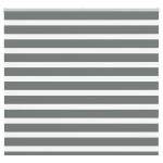 vidaXL Jaluzea tip zebra gri închis lățime țesătură 155,9 cm poliester