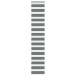 vidaXL Jaluzea tip zebra gri închis lățime țesătură 35,9 cm poliester