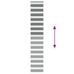 vidaXL Jaluzea tip zebra gri închis lățime țesătură 35,9 cm poliester