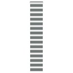 vidaXL Jaluzea tip zebra gri închis lățime țesătură 40,9 cm poliester