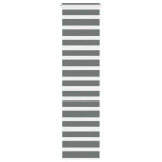 vidaXL Jaluzea tip zebra gri închis lățime țesătură 65,9 cm poliester