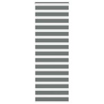 vidaXL Jaluzea tip zebra gri închis lățime țesătură 80,9 cm poliester
