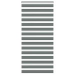 vidaXL Jaluzea tip zebra gri închis lățime țesătură 100,9 cm poliester