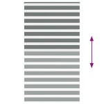 vidaXL Jaluzea tip zebra gri închis lățime țesătură 125,9 cm poliester