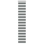 vidaXL Jaluzea tip zebra gri închis lățime țesătură 45,9 cm poliester