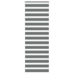 vidaXL Jaluzea tip zebra gri închis lățime țesătură 70,9 cm poliester