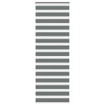 vidaXL Jaluzea tip zebra gri închis lățime țesătură 85,9 cm poliester vidaXL Jaluzea tip zebra gri închis lățime țesătură 85,9 cm poliester
