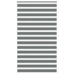 vidaXL Jaluzea tip zebra gri închis lățime țesătură 115,9 cm poliester