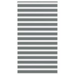 vidaXL Jaluzea tip zebra gri închis lățime țesătură 125,9 cm poliester