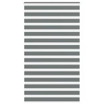 vidaXL Jaluzea tip zebra gri închis lățime țesătură 130,9 cm poliester