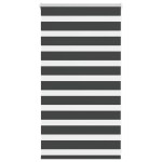 vidaXL Jaluzea tip zebra neagră lățime țesătură 65,9 cm poliester vidaXL Jaluzea tip zebra neagră lățime țesătură 65,9 cm poliester