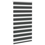 vidaXL Jaluzea tip zebra neagră lățime țesătură 65,9 cm poliester vidaXL Jaluzea tip zebra neagră lățime țesătură 65,9 cm poliester