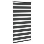 vidaXL Jaluzea tip zebra neagră lățime țesătură 65,9 cm poliester vidaXL Jaluzea tip zebra neagră lățime țesătură 65,9 cm poliester