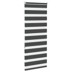 vidaXL Jaluzea tip zebra neagră lățime țesătură 50,9 cm poliester vidaXL Jaluzea tip zebra neagră lățime țesătură 50,9 cm poliester