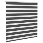 vidaXL Jaluzea tip zebra neagră lățime țesătură 145,9 cm poliester vidaXL Jaluzea tip zebra neagră lățime țesătură 145,9 cm poliester