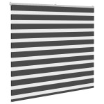 vidaXL Jaluzea tip zebra neagră lățime țesătură 160,9 cm poliester vidaXL Jaluzea tip zebra neagră lățime țesătură 160,9 cm poliester
