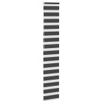 vidaXL Jaluzea tip zebra neagră lățime țesătură 35,9 cm poliester vidaXL Jaluzea tip zebra neagră lățime țesătură 35,9 cm poliester