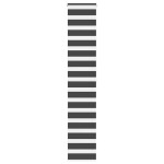 vidaXL Jaluzea tip zebra neagră lățime țesătură 40,9 cm poliester vidaXL Jaluzea tip zebra neagră lățime țesătură 40,9 cm poliester