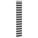 vidaXL Jaluzea tip zebra neagră lățime țesătură 45,9 cm poliester vidaXL Jaluzea tip zebra neagră lățime țesătură 45,9 cm poliester