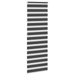 vidaXL Jaluzea tip zebra neagră lățime țesătură 65,9 cm poliester vidaXL Jaluzea tip zebra neagră lățime țesătură 65,9 cm poliester