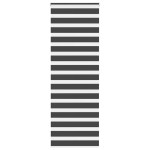 vidaXL Jaluzea tip zebra neagră lățime țesătură 80,9 cm poliester vidaXL Jaluzea tip zebra neagră lățime țesătură 80,9 cm poliester