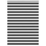 vidaXL Jaluzea tip zebra neagră lățime țesătură 155,9 cm poliester vidaXL Jaluzea tip zebra neagră lățime țesătură 155,9 cm poliester