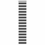 vidaXL Jaluzea tip zebra neagră lățime țesătură 35,9 cm poliester vidaXL Jaluzea tip zebra neagră lățime țesătură 35,9 cm poliester