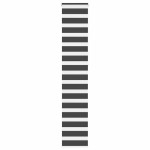 vidaXL Jaluzea tip zebra neagră lățime țesătură 40,9 cm poliester vidaXL Jaluzea tip zebra neagră lățime țesătură 40,9 cm poliester