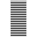 vidaXL Jaluzea tip zebra neagră lățime țesătură 105,9 cm poliester