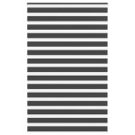 vidaXL Jaluzea tip zebra neagră lățime țesătură 145,9 cm poliester vidaXL Jaluzea tip zebra neagră lățime țesătură 145,9 cm poliester