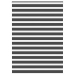 vidaXL Jaluzea tip zebra neagră lățime țesătură 155,9 cm poliester vidaXL Jaluzea tip zebra neagră lățime țesătură 155,9 cm poliester