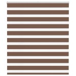 vidaXL Jaluzea tip zebra maro lățime țesătură 115,9 cm poliester vidaXL Jaluzea tip zebra maro lățime țesătură 115,9 cm poliester