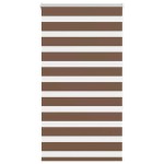 vidaXL Jaluzea tip zebra maro lățime țesătură 85,9 cm poliester vidaXL Jaluzea tip zebra maro lățime țesătură 85,9 cm poliester