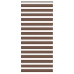 vidaXL Jaluzea tip zebra maro lățime țesătură 100,9 cm poliester vidaXL Jaluzea tip zebra maro lățime țesătură 100,9 cm poliester