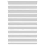 vidaXL Jaluzea tip zebra gri deschis lățime țesătură 100,9cm poliester