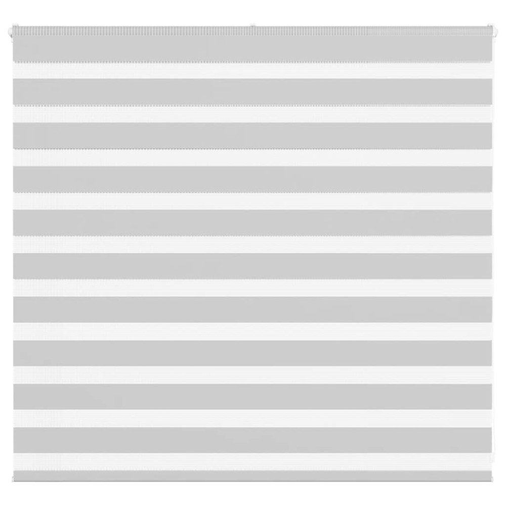 vidaXL Jaluzea tip zebra gri deschis lățime țesătură 150,9cm poliester
