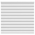 vidaXL Jaluzea tip zebra gri deschis lățime țesătură 155,9cm poliester