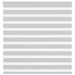 vidaXL Jaluzea tip zebra gri deschis lățime țesătură 140,9cm poliester